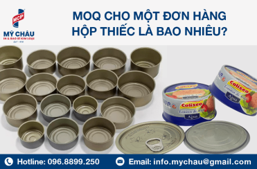 What is the MOQ for a tin box order?